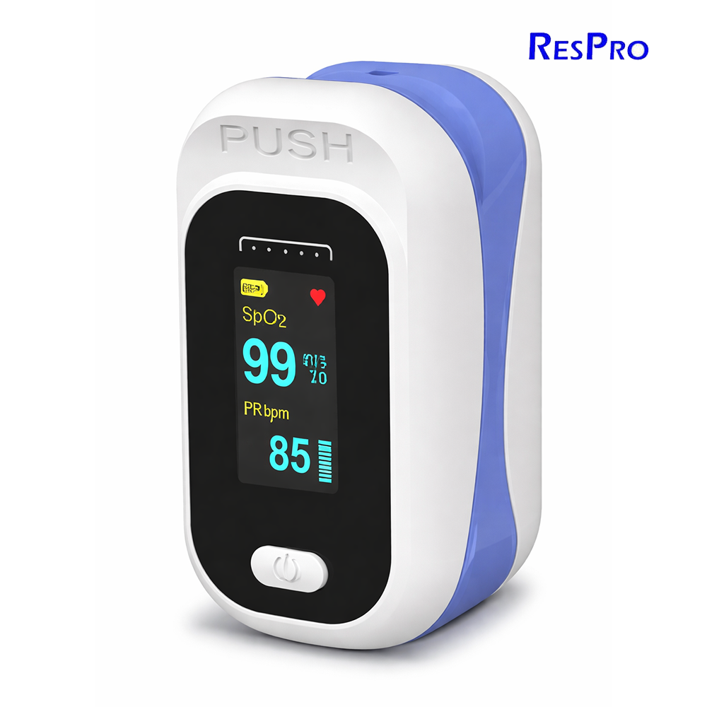 Respro W100 Fingertip Premium Pulse Oximeter